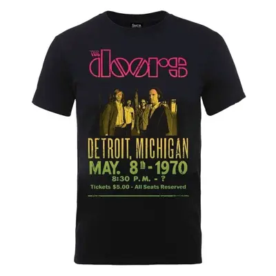 The Doors T-Shirt Gradient Show Poster Unisex Black