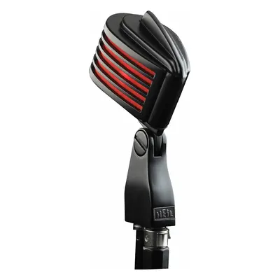 Heil Sound The Fin Black Body Red LED Retro Microphone