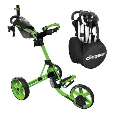 Clicgear Model 4.0 SET Matt Lime Manual Golf Trolley