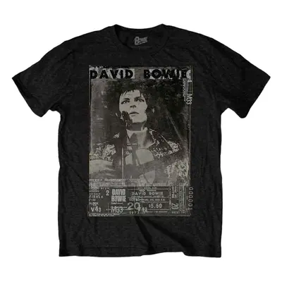 David Bowie T-Shirt Ziggy Unisex Black