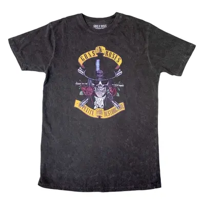 Guns N' Roses T-Shirt Appetite Washed Unisex Dip-Dye on Black