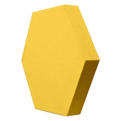 Mega Acoustic HEXAPET GP11 Yellow Absorbent foam panel