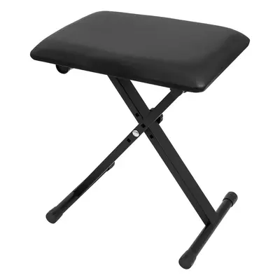 Cascha HH Metal piano stool Black