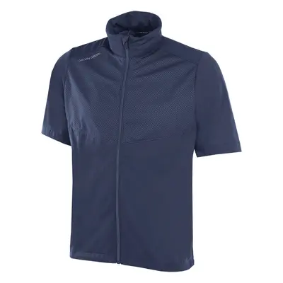 Galvin Green Livingston Windproof And Water Repellent Short Sleeve Navy Waterproof Jacket