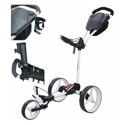 Big Max Blade Trio SET White Manual Golf Trolley