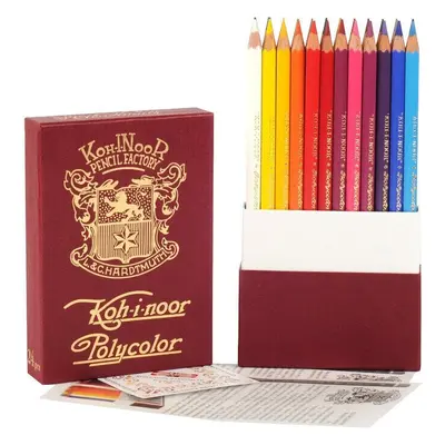 KOH-I-NOOR Polycolor Artist's Coloured Pencils Retro Set of Coloured Pencils Retro pcs