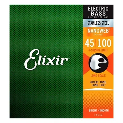 Elixir Nanoweb 45-100 Bassguitar strings