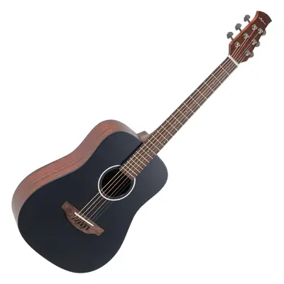 Applause AAT96-4S Black Dreadnought Guitar