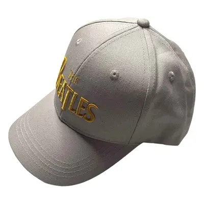 The Beatles Cap Gold Drop T Logo Grey