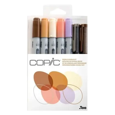 Copic Ciao Markers People Doodle Kit pcs