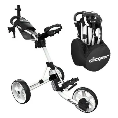 Clicgear Model 4.0 SET Matt White Manual Golf Trolley