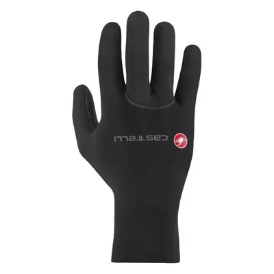 Castelli Diluvio One Black Bike-gloves