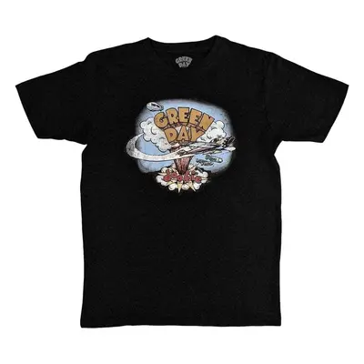 Green Day T-Shirt Dookie Vintage Unisex Black