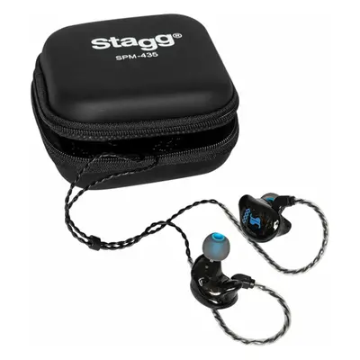 Stagg SPM-435 BK Black Ear Loop headphones