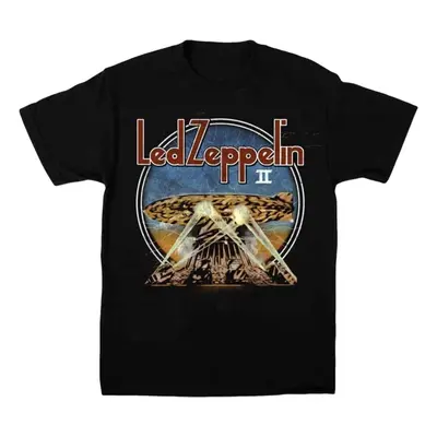 Led Zeppelin T-Shirt LZII Searchlights Unisex Black