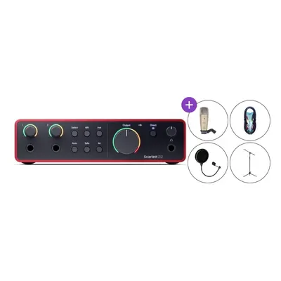 Focusrite Scarlett Solo 2i2 4th Gen SET USB Audio Interface