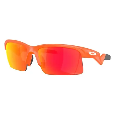 Oakley Capacitor Matte Neon Orange/Prizm Ruby Sport Glasses