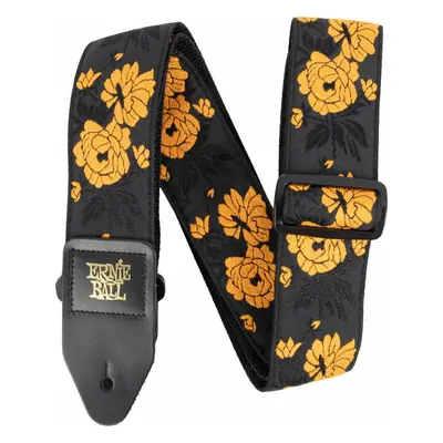 Ernie Ball Classic Jacquard Textile guitar strap Tangerine Rose