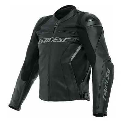 Dainese Racing Black/Black Leather Jacket