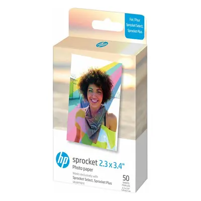 HP Zink Paper Sprocket Select pcs Photopaper