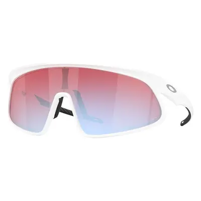 Oakley RSLV Matte White/Prizm Snow Sapphire Sport Glasses