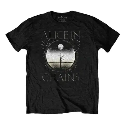 Alice in Chains T-Shirt Moon Tree Unisex Black