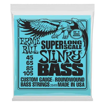 Ernie Ball Slinky Super Long Scale Bassguitar strings