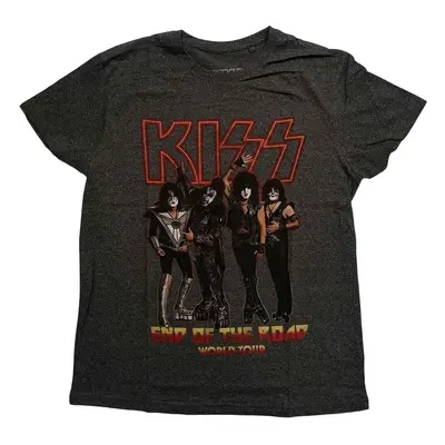 Kiss T-Shirt End Of The Road Tour Unisex Black