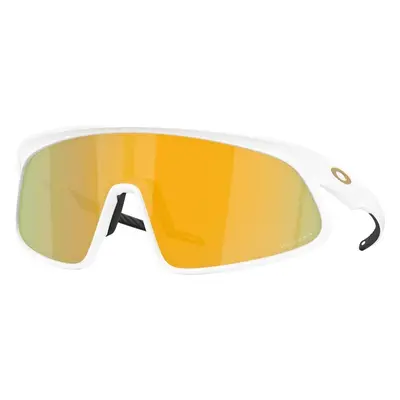 Oakley RSLV Matte White/Prizm 24K Sport Glasses