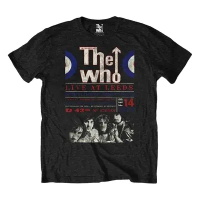 The Who T-Shirt Live At Leeds '70 Unisex Black