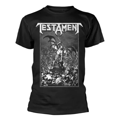 Testament T-Shirt Pitchfork Horns Unisex Black