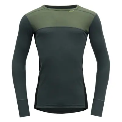 Devold Lauparen Merino Shirt Man Forest/Woods/Black Thermal Underwear