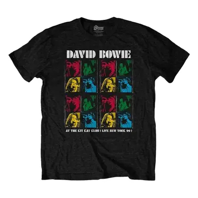 David Bowie T-Shirt Kit Kat Klub Unisex Black