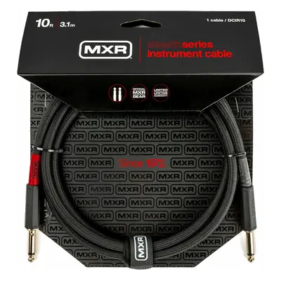 Dunlop MXR DCIR10 Stealth 3,1 m Straight - Straight Instrument Cable