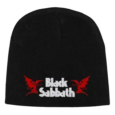 Black Sabbath Hat Logo & Devils Black