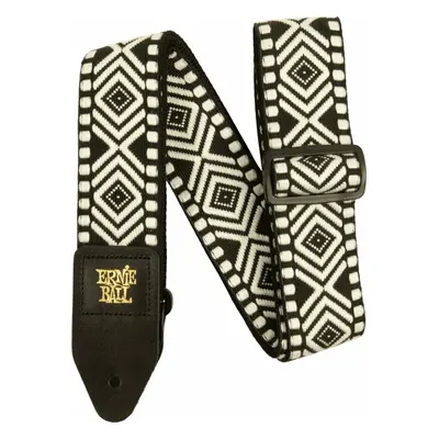 Ernie Ball Classic Jacquard Textile guitar strap White Savannah