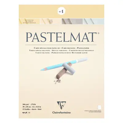 Clairefontaine Pastelmat Glued Pad N1 Sketchbook g