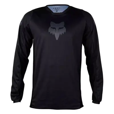 FOX Blackout Jersey Black Motocross Jersey