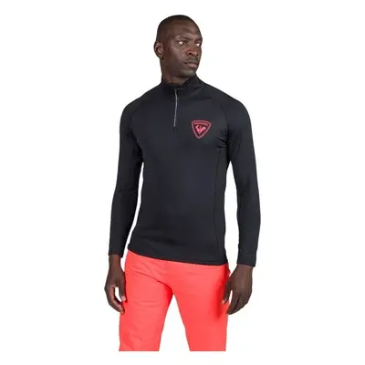 Rossignol New Hero Classique Half Zip Baselayer Black Hoodie