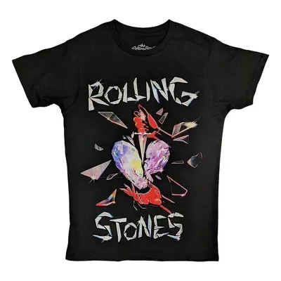 The Rolling Stones T-Shirt Hackney Diamonds Heart Unisex Black