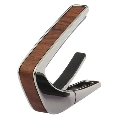 Thalia Wood Collection Rosewood-Black Chrome Acoustic Guitar Capo