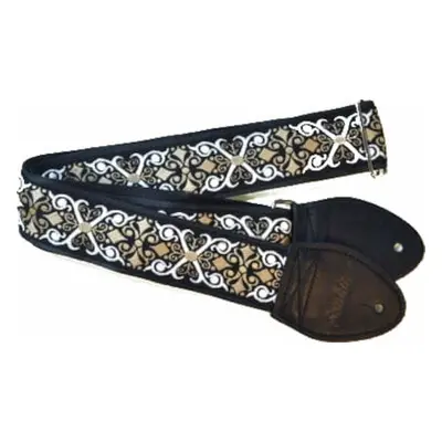 Souldier Constantine Black/White/Taupe Textile guitar strap Tribal Constantine Black/White/Taupe