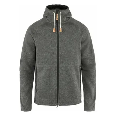 Fjällräven Övik Fleece Dark Grey Outdoor Hoodie