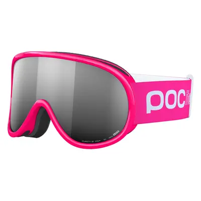 POC POCito Retina Fluorescent Pink/Partly Sunny Silver Ski Goggles