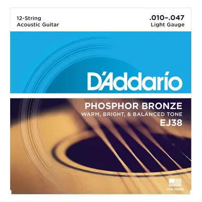 D'Addario EJ38 Guitar strings