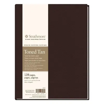 Strathmore Serie Toned Tan Hardbound Book Sketchbook g