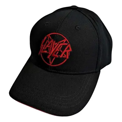 Slayer Cap Pentagram Logo Black