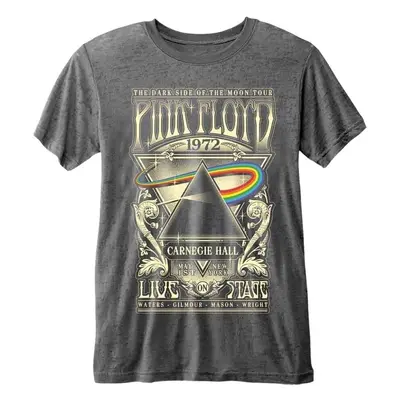 Pink Floyd T-Shirt Carnegie Hall Unisex Charcoal Grey