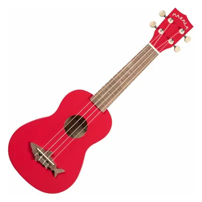 Kala Makala Shark Red Ukulele