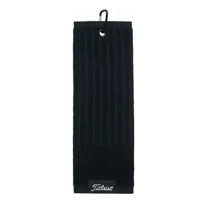 Titleist Trifold Cart Black Towel